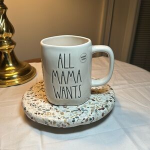 Rae Dunn All Mama Wants Is a Silent Night coffee/tea mug
